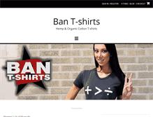 Tablet Screenshot of bant-shirts.com